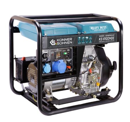 Дизельний генератор «Könner & Söhnen» KS 6100HDE (EURO V)