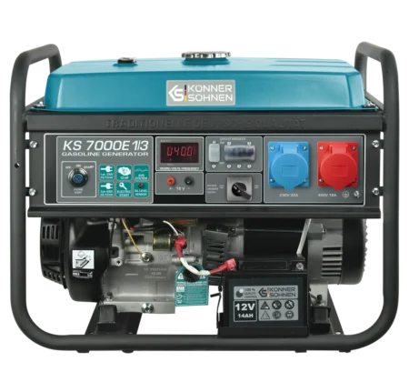 Бензиновий генератор «Könner & Söhnen» KS 7000E 1/3