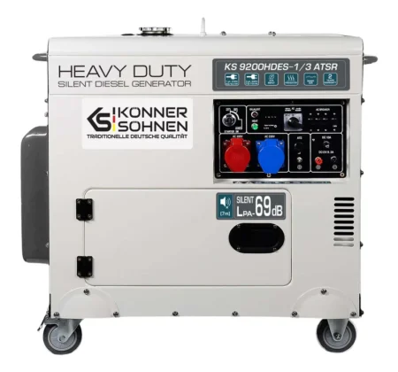 Дизельний генератор «Könner & Söhnen» KS 9200HDES-1/3 ATSR (EURO V)